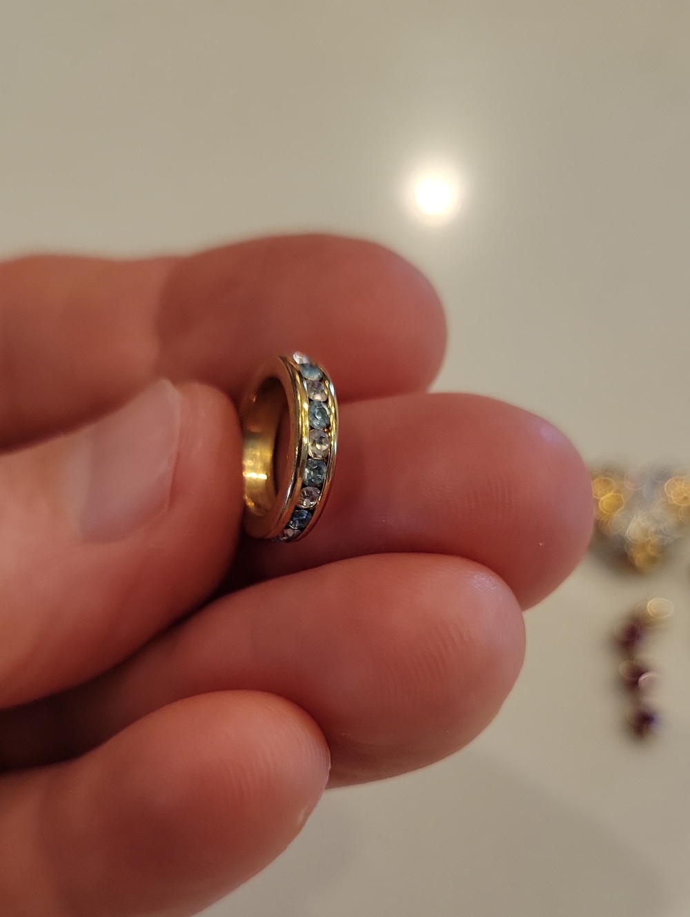 Random Lot Gold Pendants & Slides - Picture 2 of 6